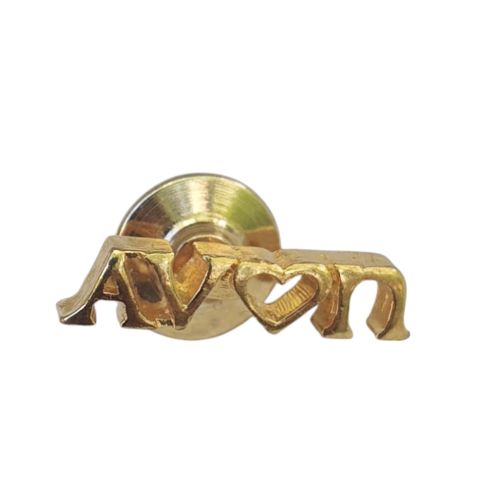 Avon Representative Pin Brooch Tie Tack Vintage Goldtone